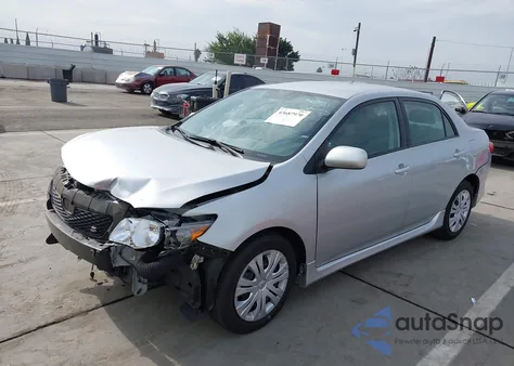 2009 Toyota Corolla S z USA, uszkodzony, nr VIN 1NXBU40E19Z022431